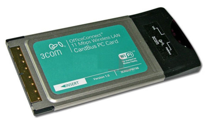 3Com 11Mbps Wireless PC Card (3CRSHPW796) Driver v.1.80.0716.2003 download for Windows