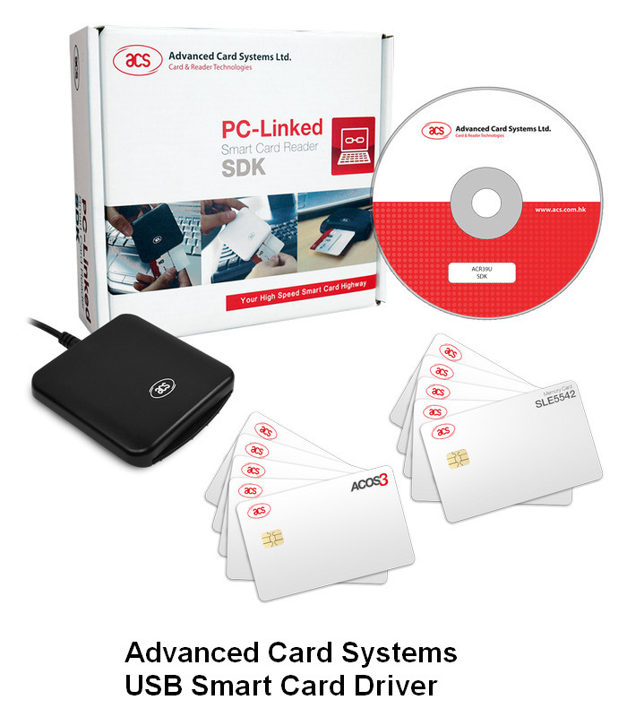 ACS USB Smart Card Reader Drivers v.4.3.1.0, v.4.3.0.0 download for Windows