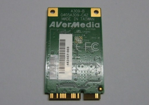 AVerMedia A309 (MiniCard, DVB-T) Drivers v.1.0.0.63, v.1.0.64.61, v.1.0.64.46 download for Windows