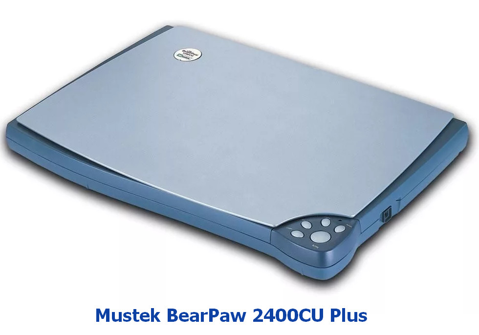 Mustek BearPaw 2400CU Plus Scanner Driver v.1.2 download for Windows