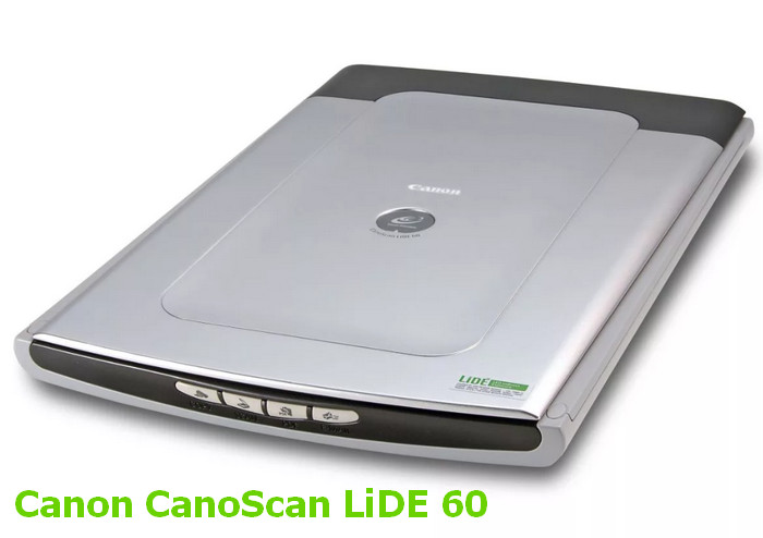 Canon CanoScan LiDE 60 v.11.111a, v.11.110a download for Windows