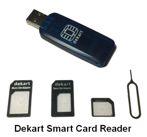 Dekart Smart Card Reader Driver v.1.0.5.9 download for Windows