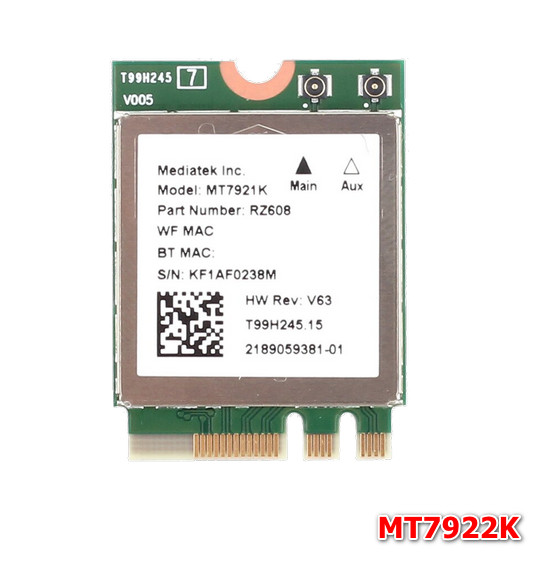 MediaTek MT7921 Wi-Fi 6/6E Wireless LAN Drivers v.3.03.00.0541, v.1.825.0.186 download for Windows