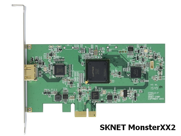 Sknet MonsterXX2 Capture Device Drivers v.3.0.16008.0 download for Windows