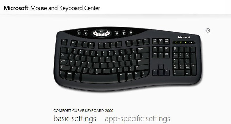 Microsoft Mouse and Keyboard Center with USB Drivers v.3.2.116, v.9.12.107.0 download for Windows