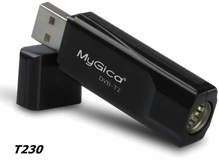 MyGica T119/T230C TV Tuner Drivers v.1.32.1748.0 download for Windows