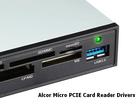 Alcor Micro PCIE Card Reader Drivers v.1.19.02.2300 download for Windows