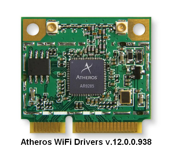 Qualcomm Atheros Wireless Lan Drivers v.12.0.0.938 download for Windows