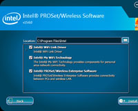 Intel PROSet/Wireless WiFi Software Driver  v.22.160.3.2 download for Windows