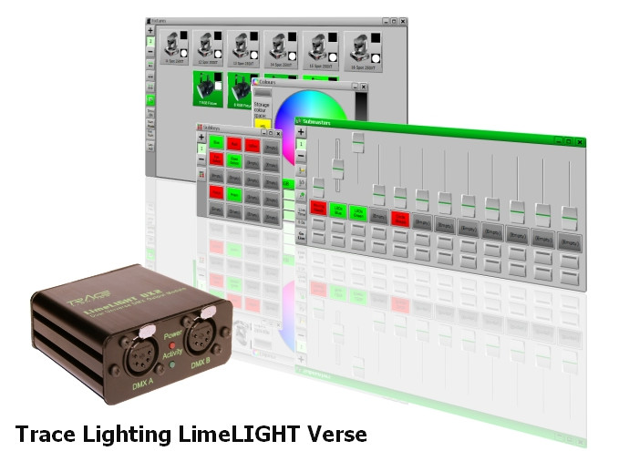 Trace Lighting LimeLIGHT USB Drivers v.1.2.4864, v.1.0.0.6 download for Windows