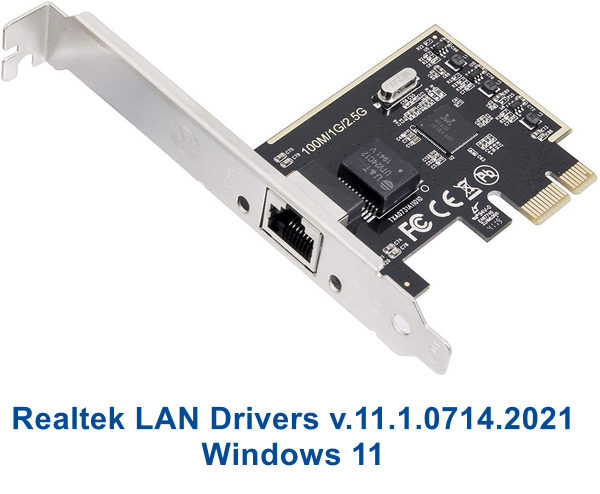 Realtek PCI RTL-81xx LAN Drivers v.1125.001.0714.2021 download for Windows