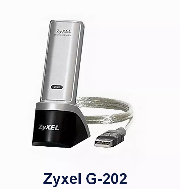 Zyxel G-202 EE 802.11g Wireless USB Adapter Driver v.5.20, v.2.2.0.27, v.1.7.3.38 download for Windows